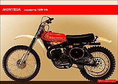 1975-Cappra-125-VA  1976 Montesa Cappra VA 125